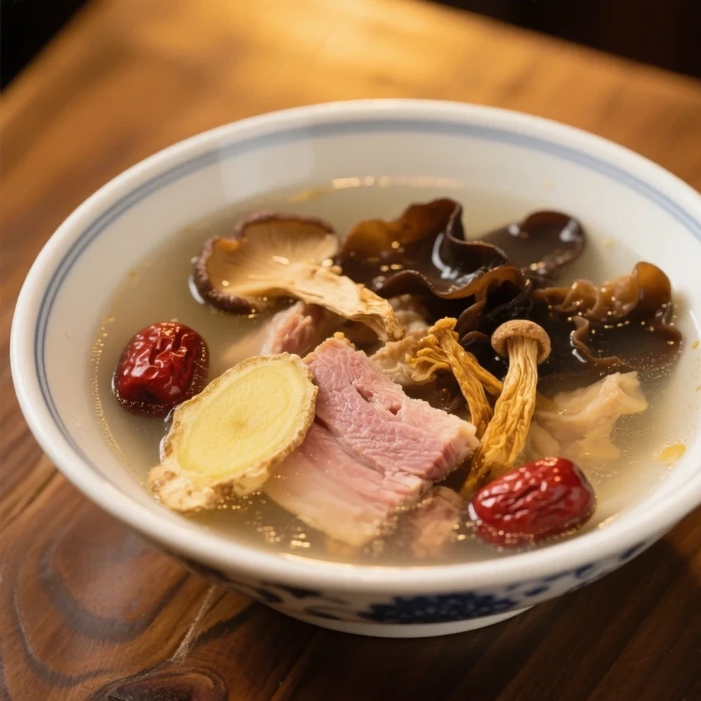 Day 03 雲耳肉片湯