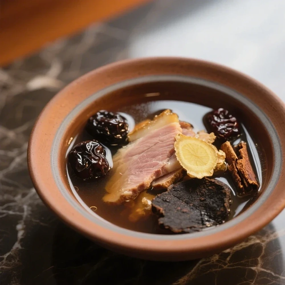 Day 07 杜仲肉片湯